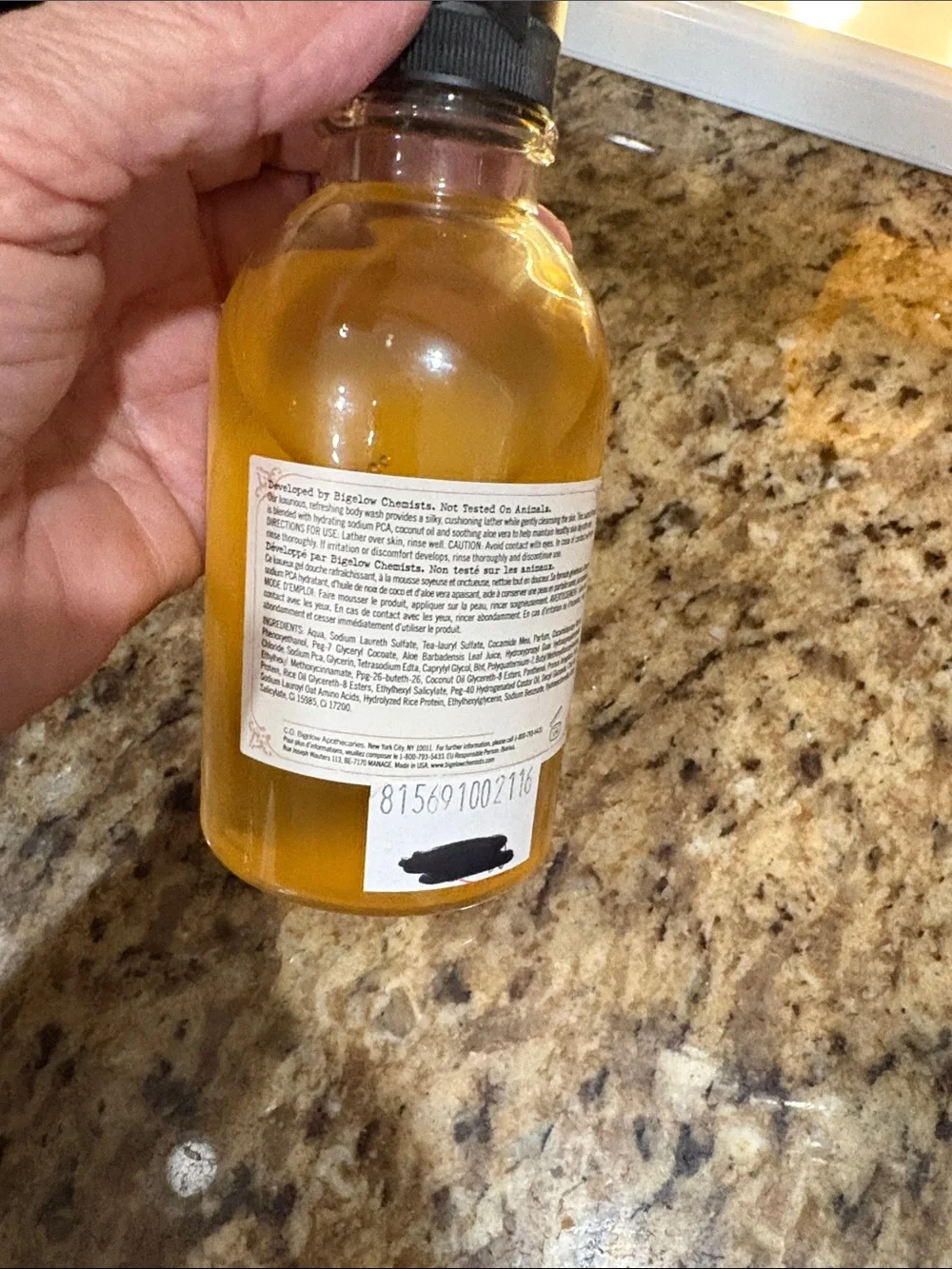 Bigelow Musk full size  Body Wash Gel in 10.5 oz  Bottles lot of 2 made USA
